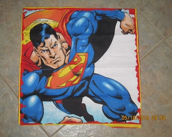 Superman Unstuffed Pillow Set - 13" x 13"  - Clearance