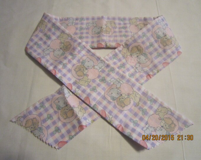 Extra Wide 3" Reusable Non-Toxic Cool Wrap / Neck Cooler  - Kids Prints - Girls - Precious Moments - CLEARANCE