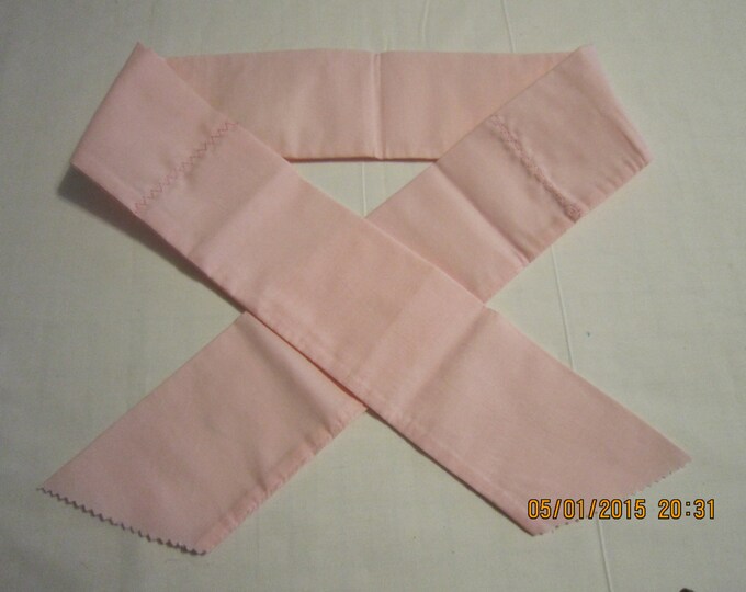 Extra Wide 3" Reusable Non-Toxic Cool Wrap / Neck Cooler  - Solids - Light/Pale Pink