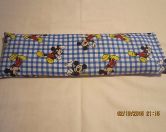 Mickey Mouse - Blue Gingham X-LARGE Cozy Comforts Heat and Cold Packs (Unscented or Lavender)*