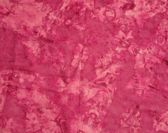 Pink splash tie dye marble cotton fabric