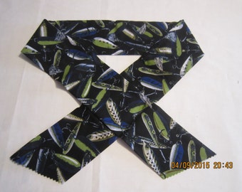 Extra Wide 3" Reusable Non-Toxic Cool Wrap / Neck Cooler  - Fishing - Bass Leurs