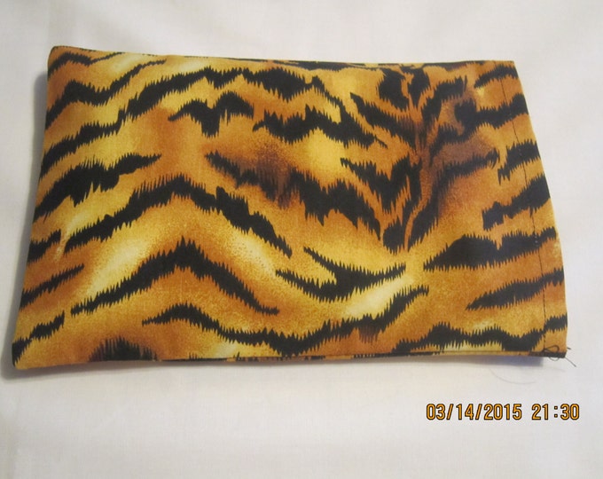 Brown and Black Tiger #1 SMALL Cozy Comforts Heat and Cold Packs (Unscented or Lavender)*