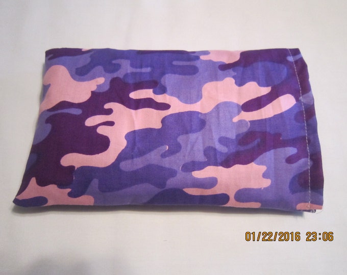 Pink and Purple Camo SMALL Cozy Comforts Heat and Cold Packs (Unscented or Lavender)*