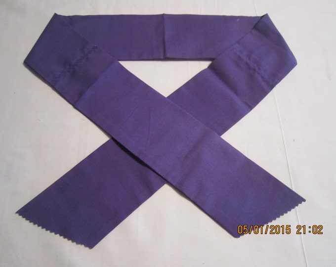 Extra Wide 3" Reusable Non-Toxic Cool Wrap / Neck Cooler  - Solids - Dark Purple
