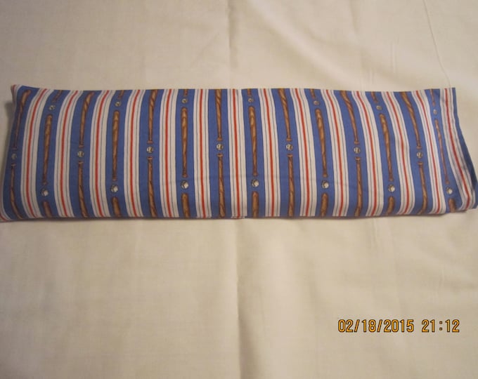 Baseballs & Bats MEDIUM Cozy Comforts Heat and Cold Packs (Unscented or Lavender)*
