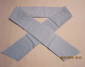 Extra Wide 3" Reusable Non-Toxic Cool Wrap / Neck Cooler  - Solids - Light Blue
