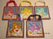 Care Bear Rainbow Trail Mini Purse / Tote / Goody Bag- Customizable & Can Be Personalized with Embroidery 