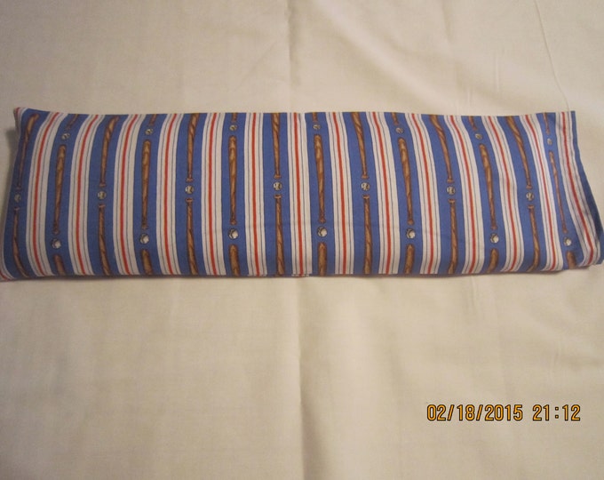 Baseballs and Stripes X-LARGE Cozy Comforts Heat and Cold Packs (Unscented or Lavender)*