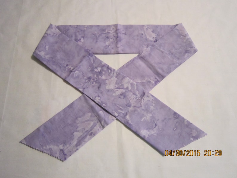 Extra Wide 3 Reusable Non-Toxic Cool Wrap Neck Cooler Tones and Marbled Lavender