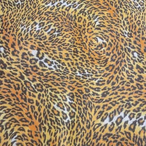 Cheetah cotton fabric