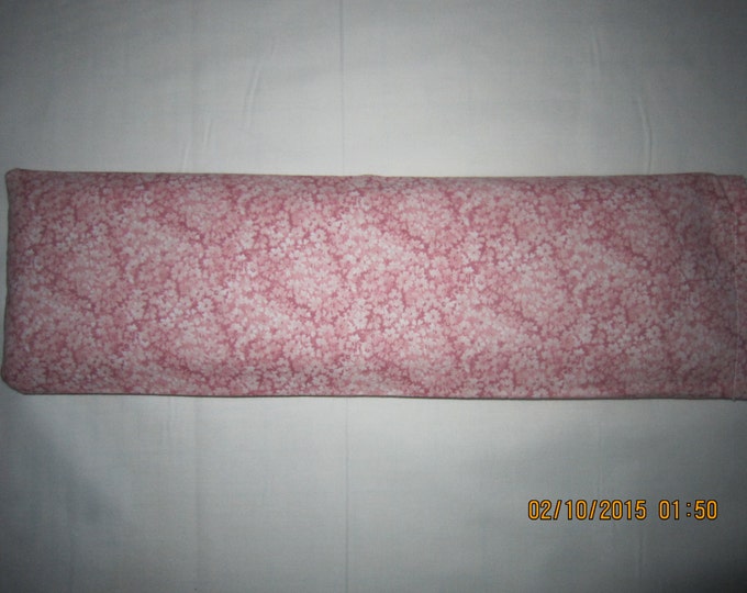 Light Pink Shades of Floral X-LARGE Cozy Comforts Heat and Cold Packs (Unscented or Lavender)*