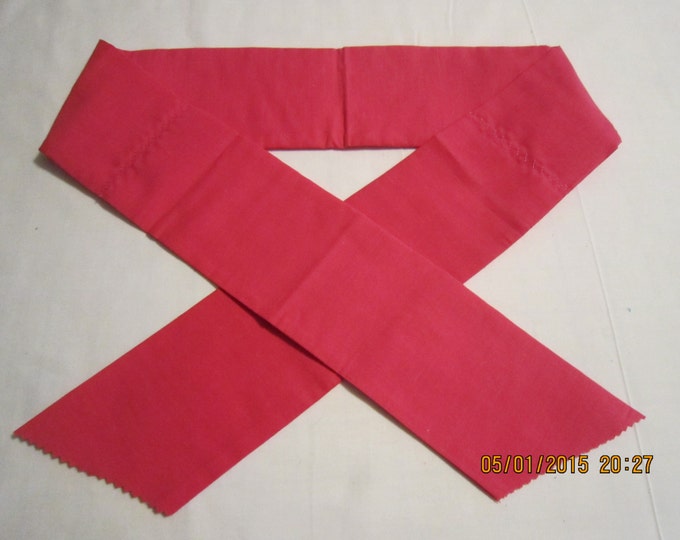Extra Wide 3" Reusable Non-Toxic Cool Wrap / Neck Cooler  - Solids - Bright Pink