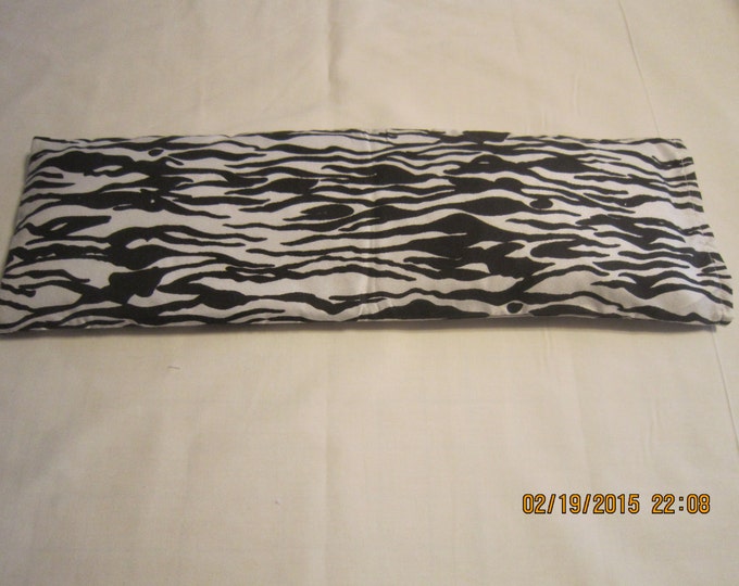 Black and White Tiger SMALL Cozy Comforts Heat and Cold Packs (Unscented or Lavender)*