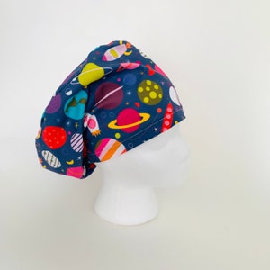 Outer Space - Euro Style  Scrub Cap