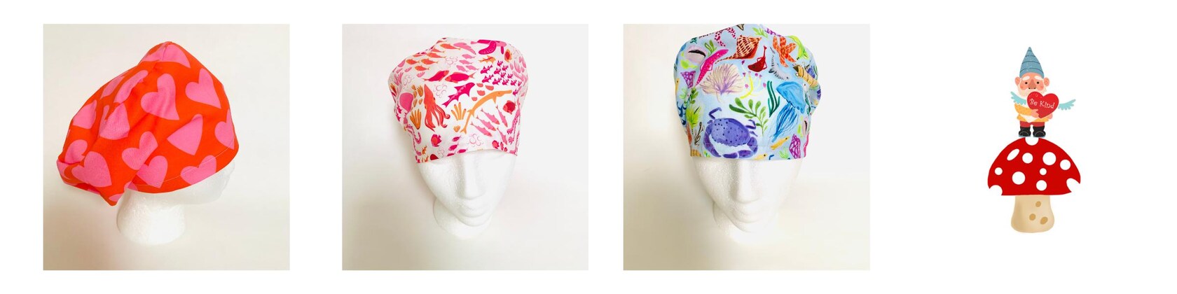 Bundle of 5 Scrub Hats – Fun, Whimsical Prints! ?‍⚕️
✨ Five A Day Scrub Cap | Dr. Woof Apparel main image 2