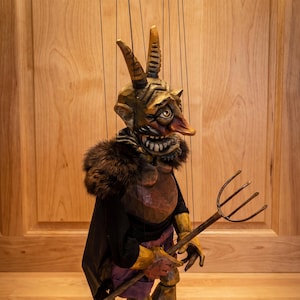 Marioneta Teufel - Handgefertigte Originalpuppe