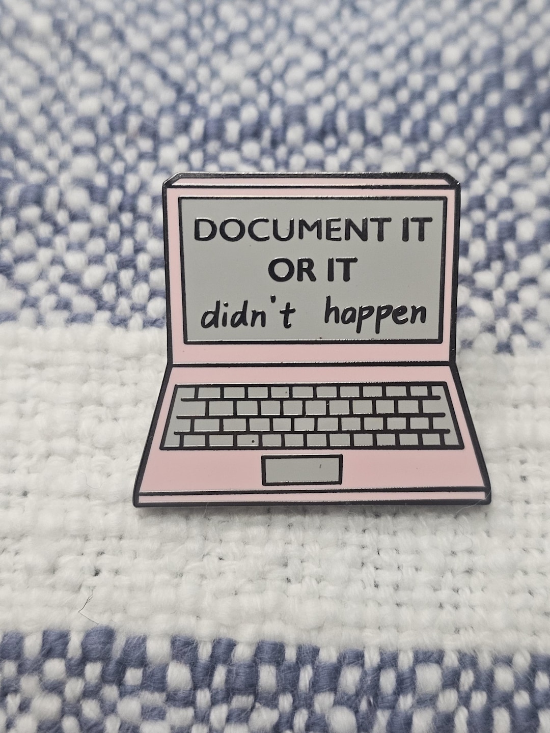 Document It Enamel Pin: Special Education Advocate, IEP Support - Etsy