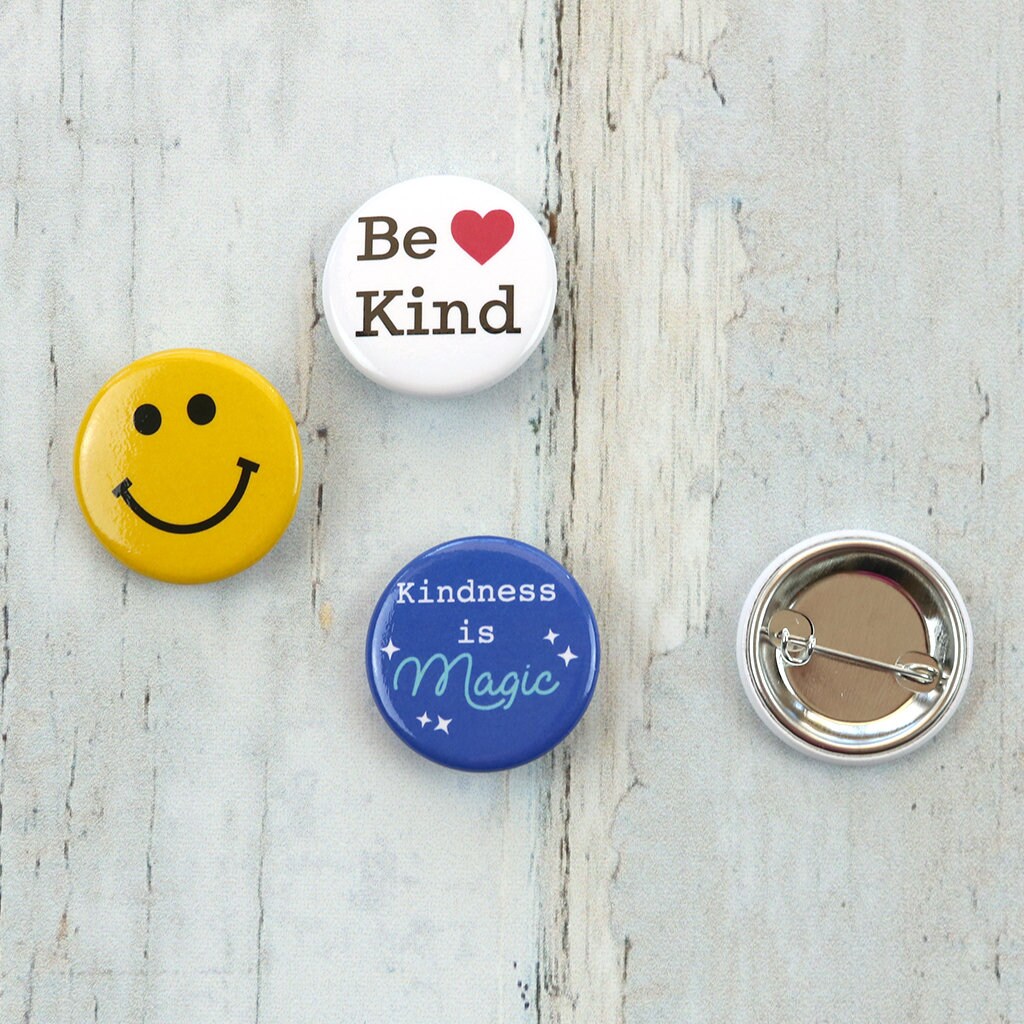Kindness Button Set Etsy