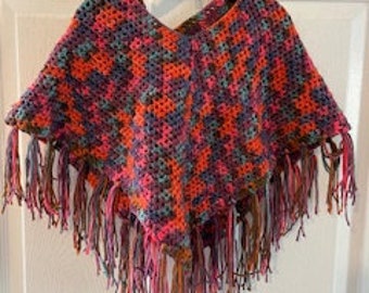 Crocheted Baby Blankets, Ponchos and more