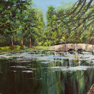 Scotland oil painting original Scottish painting landscape Painting Scotland Original artwork landscape Landscape on canvas Wall art Gift