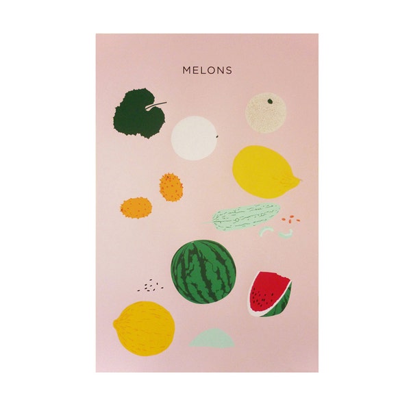 Large Melons Print / Plant Planet