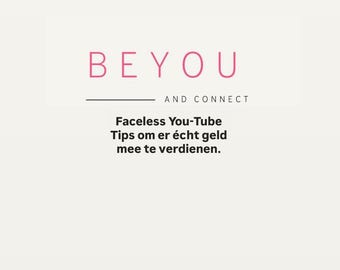Youtube- Faceless Tips!