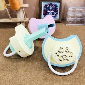Furry Fandom Pacifier Cooling Fan Turbo Vent for Fursuits Cosplay Accessories Lightweight Portable Fersona Head Cooling Fan USB Rechargeable