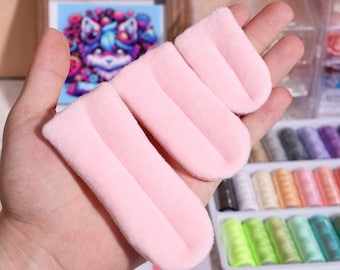 Magnetic Fursuit Tongue Multiple Colors Handmade Furry Head Base Costumes Cosplay DIY Furry Making Accessories, Handcrafted Custom Gifts