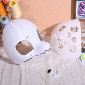 Dinosaur Skull Movable Jaw Head Base Furry Fursuit 3D Print PLA Cosplay ...