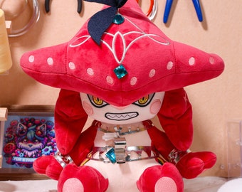 Zelda Sidon Doll Stuffed Animal Plush Toys Tears of The Kingdom Adorable Toy Collectible Gift for Kids, Father‘s Day Bday Lovers Gamer Gifts