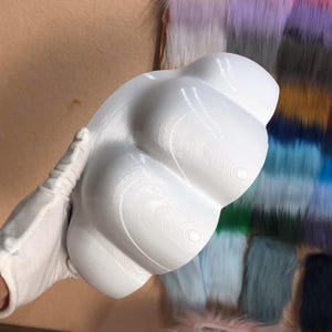 Fursuit Paw Shells for DIY Furry Costume Fursona Making – Universal Cat Dog Foot Base – 3D Printed Lightweight PLA Fursuit Feet for Cosplay