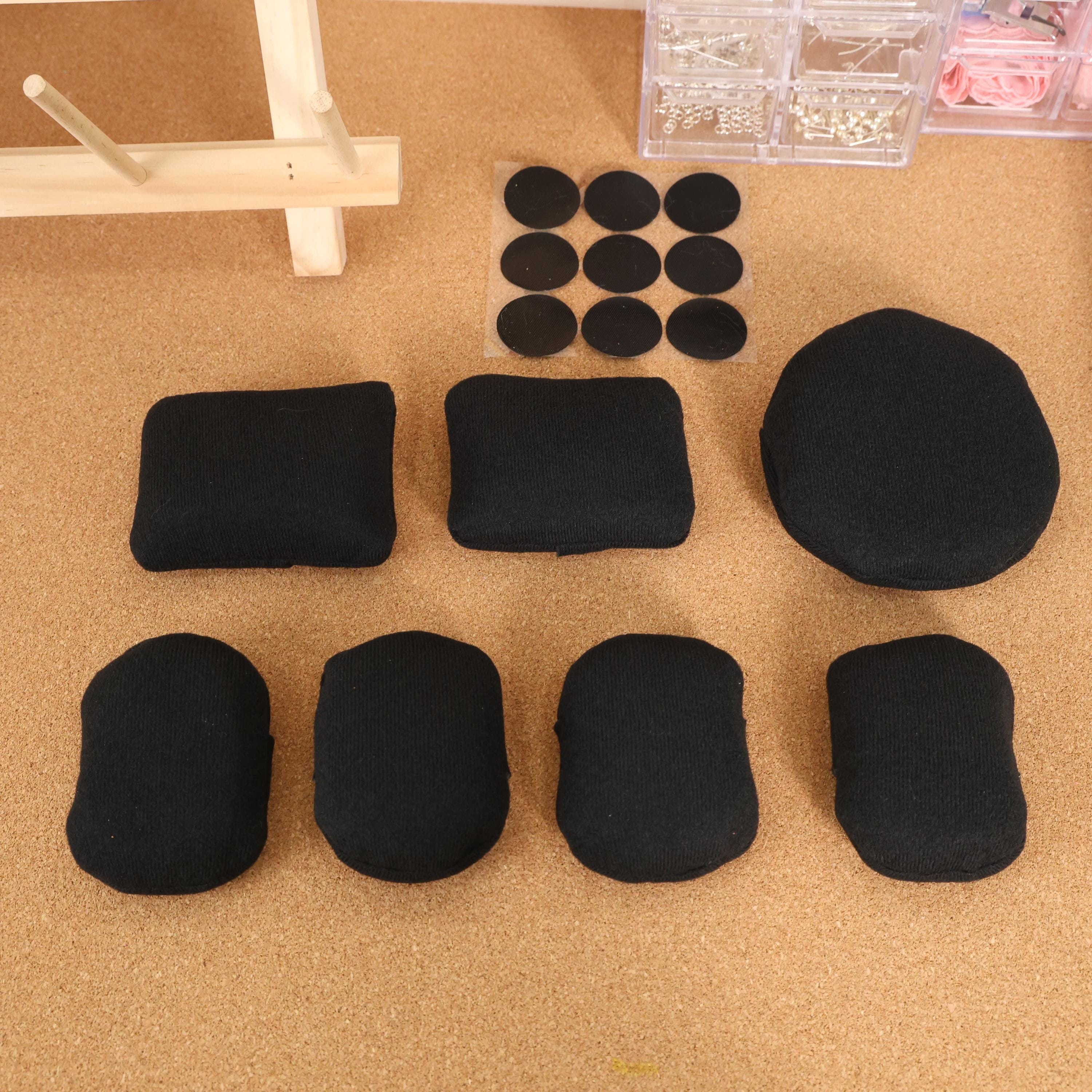Fursuit Helmet Liner Padding Set 7-PCS Memory Foam Cushion Hook and ...
