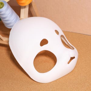 Square Face Rabbit Head Base Furry Fursuit, Bonus Mini Base, PLA 3D ...