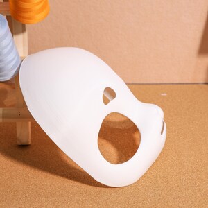 Square Face Rabbit Head Base Furry Fursuit, Bonus Mini Base, PLA 3D ...