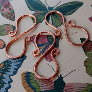 Copper S Clasps