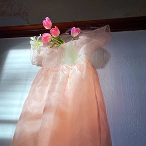 Sheer Dress. Fairy Dress. Bridesmaid Dress. Dress with sleeves. Evening Dress image 6