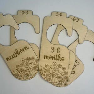 Wildflower Baby Clothing Closet Dividers