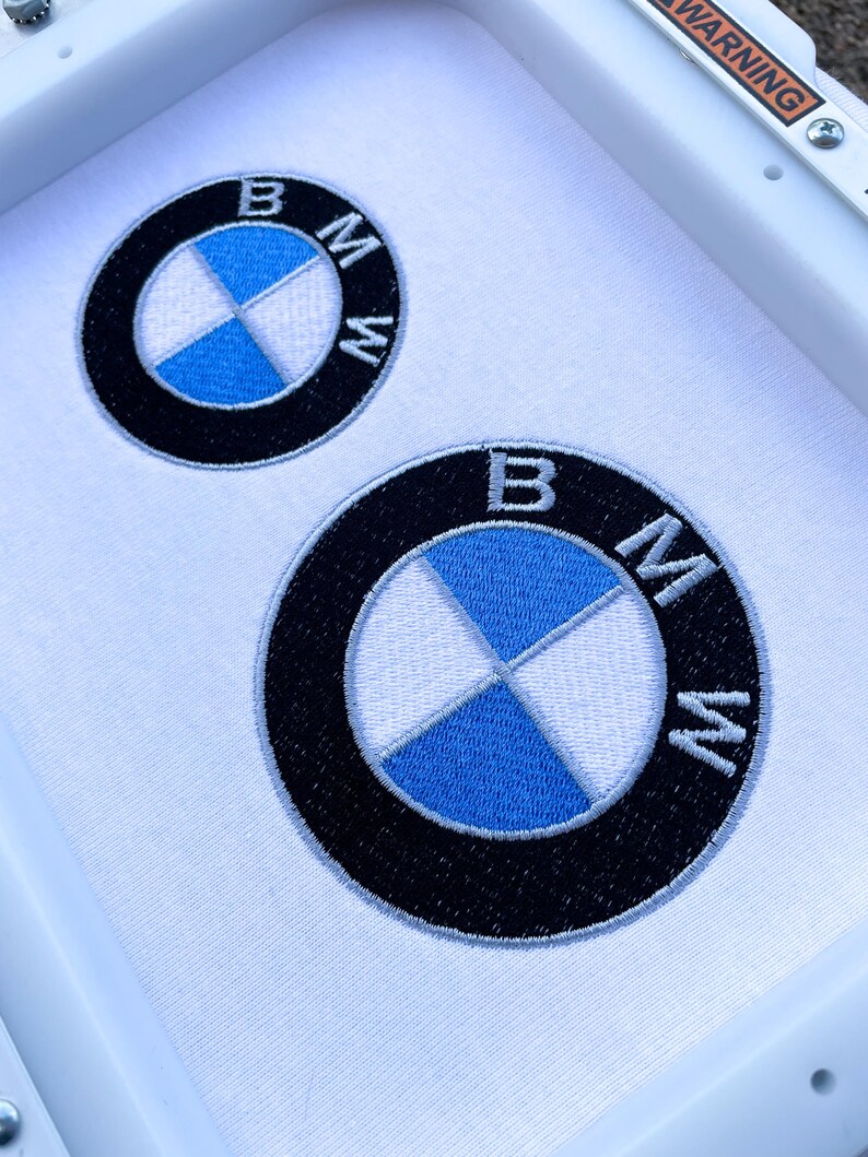 BMW Machine Embroidery Design Logo Badge 4 Sizes Embroidery File ...