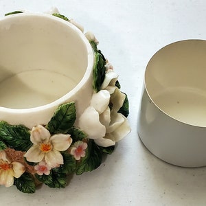 Vintage Floral Decorative Candleholder