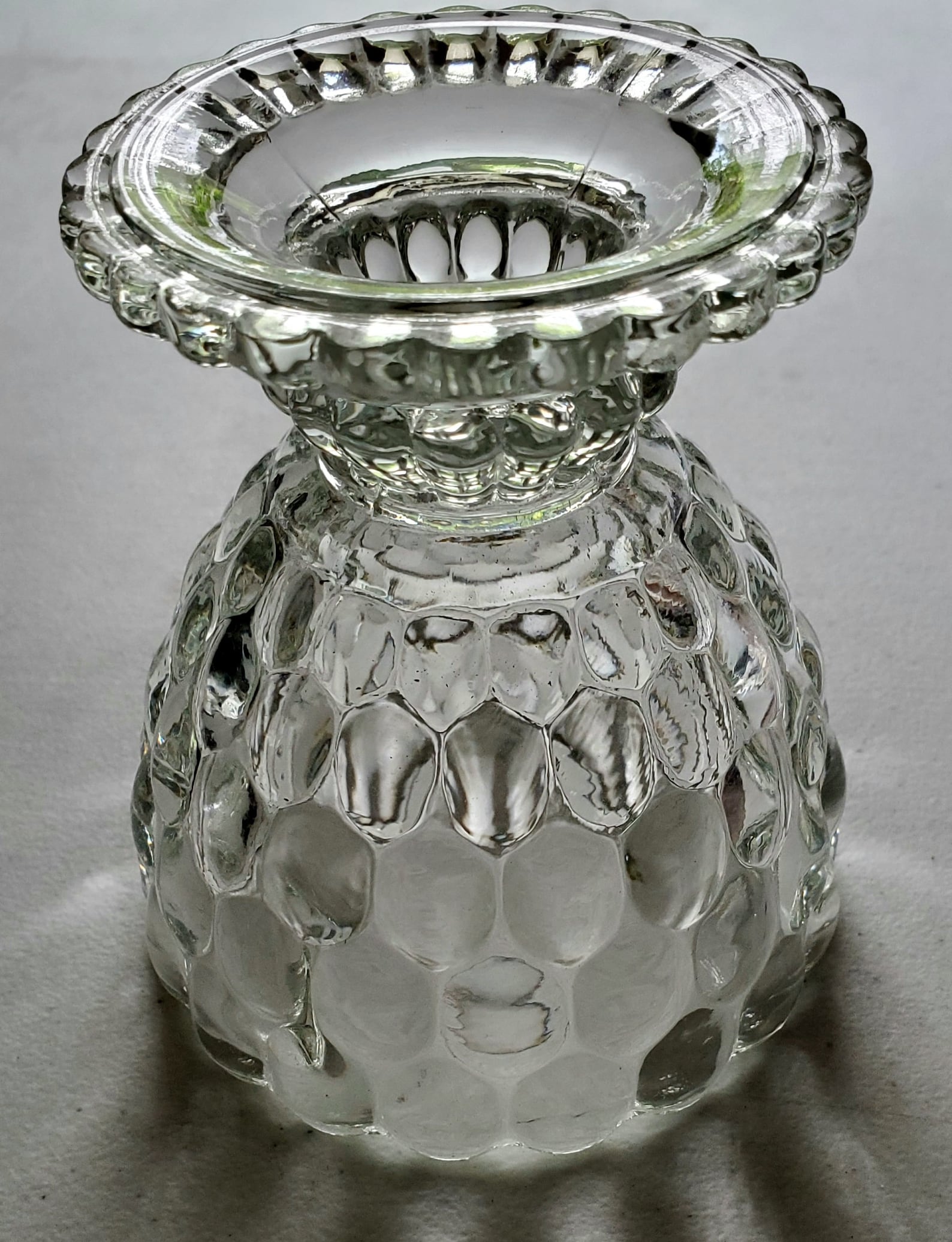 Vintage Avon Bubble Glass Goblet Style Candy Dish Without Lid - Etsy