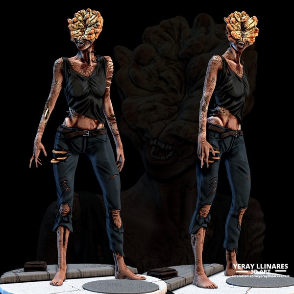 the last of us clicker figure \ statue \ 3dprint \ gift \ toy