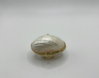 Jewelry Box Made Of Seashell For Women - Handmade Trinket Jewelry Bax - Elegant Jewelry Bax