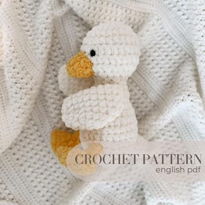 Duck Stuffie Crochet Pattern