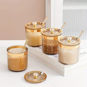 Salt, Pepper, and Spice Jars