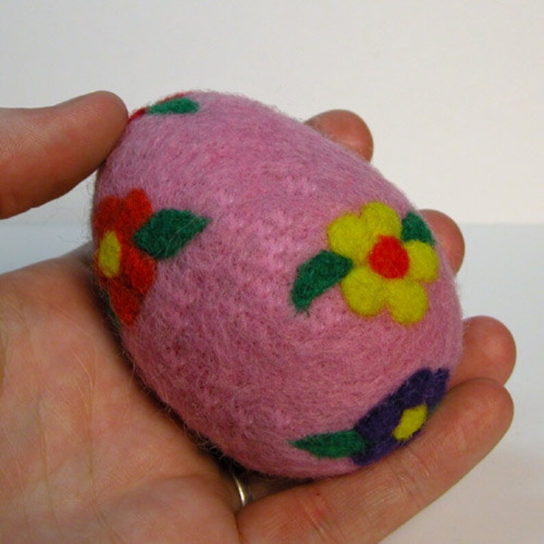 PDF Tutorial How to Make Needle Felted Easter Eggs Etsy