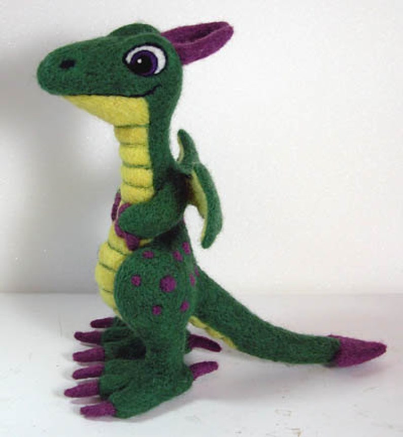 PDF Tutorial How to Make Needle Felted Baby Dragons Etsy