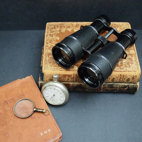 Vintage  Binoculars  Field Glasses Airguide Chicago