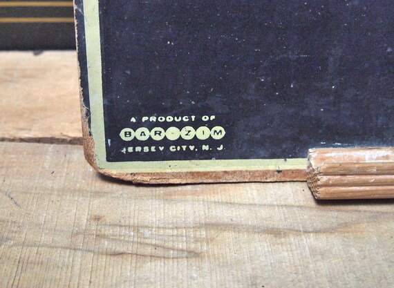 Vintage Romper Room Blackboard Chalk Board Clown Mr Do Bee Bar Zim New Jersey S032519les