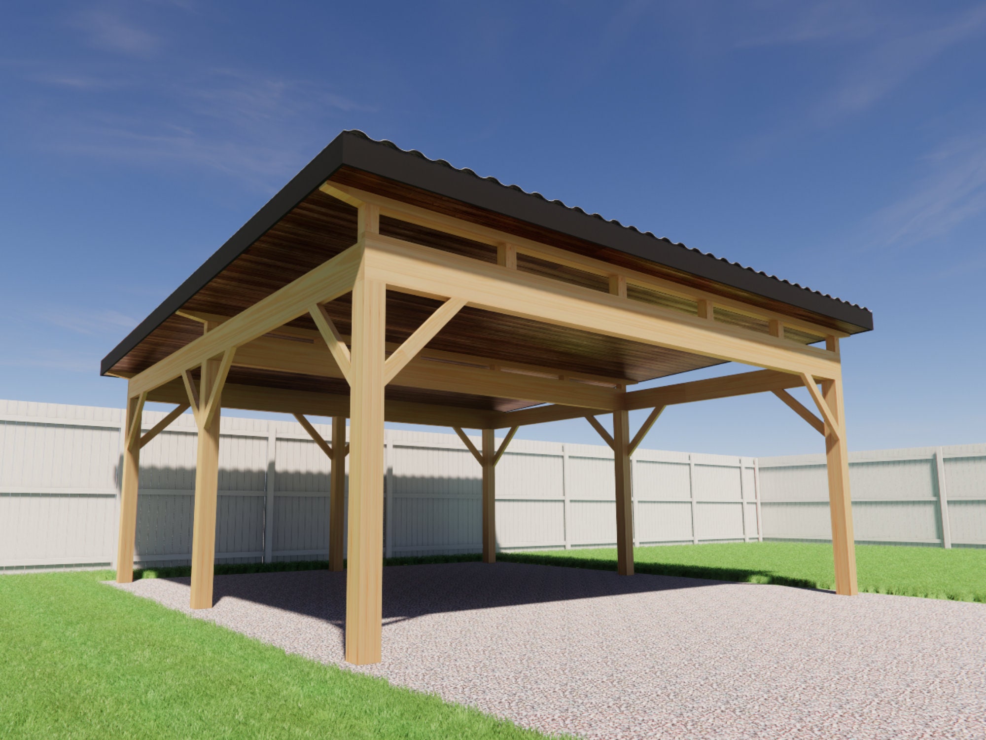 How to Build a Double Carport - Step-by-step Guide and Materials List